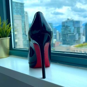 Authentic 100% Christian Louboutin pigalle Plato size 37 100 mm